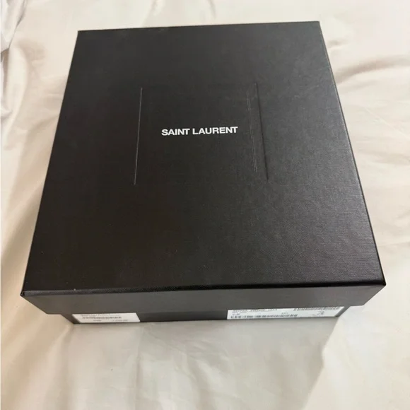 SAINT LAURENT OPYUM SANDAL HEELS - Picture 10 of 10